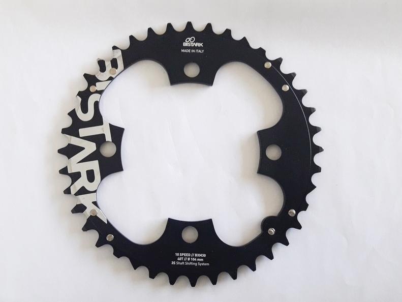 BXM30 - Chainring 40T B.C.D. 104 mm for double