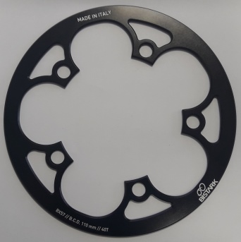 BX57 - Bashring attacco centrale B.C.D. 110 mm - copre fino a 40 denti