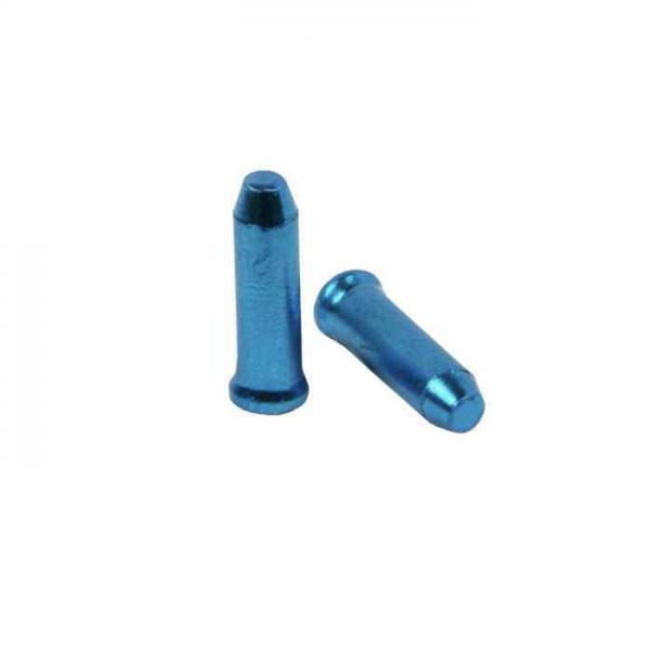 BI00613 ( ELV2012014 ) - Quant. 500 pz, Terminali cavo di colore blu diametro 2,3 mm