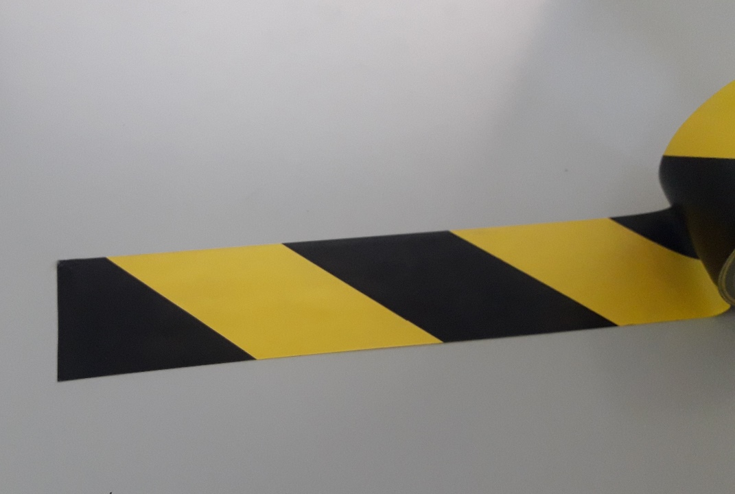 IMNASTROGN - SAFETY STOP RIBBON - Adhesive safety ground tape 33 m