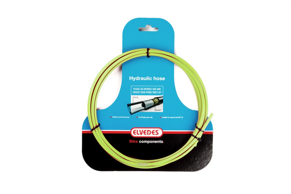 BI00146 ( 2011011 ) - Tubo per impianto frenante idraulico lunghezza 3 metri colore verde